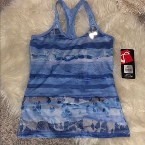 Blue athletic DNA workout tank- size XS